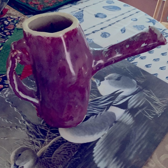 Pottery Teapot-Unusual Design - Picture 6 of 7